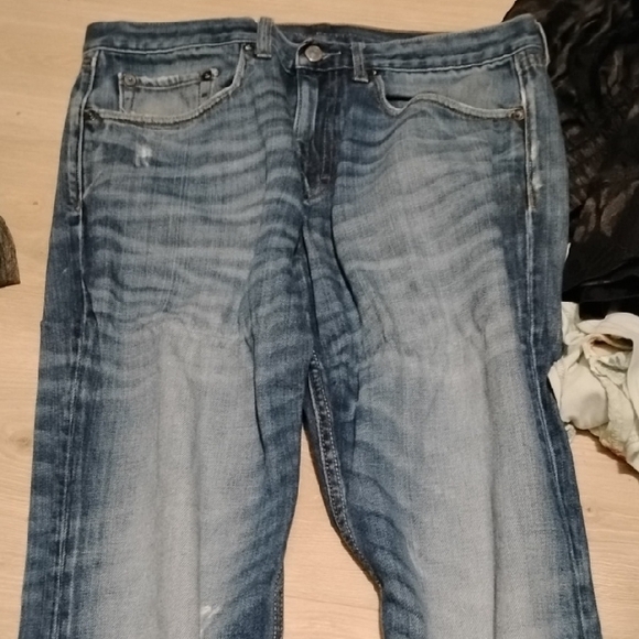 Banana Republic Blue Vintage-Style Jeans with Natural Fading 32/30 - Picture 7 of 9